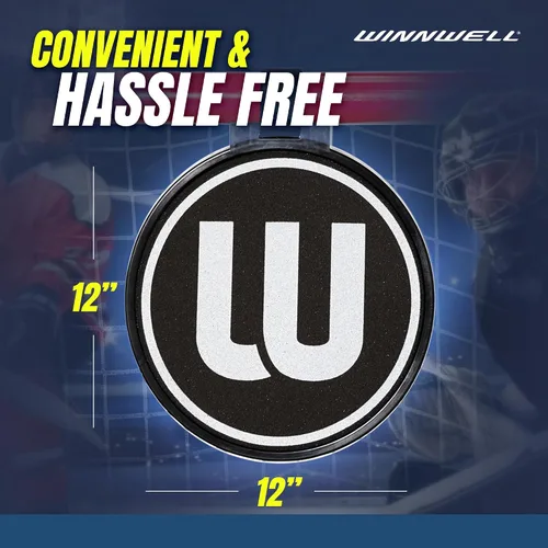 Vista 5 de Winnwell Objetivos de tiro de espuma de hockey – Fácil de instalar objetivos de tiro de red de hockey, equipo para ayudar a mejorar la precisión
