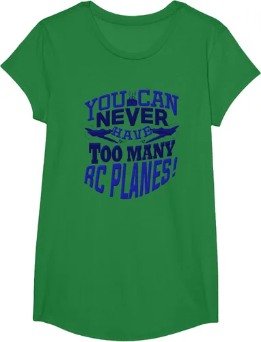 Vista 31 de RC Plane You Can Never Have Too Many RC Aviones Hobby Lover - Camiseta, gris, S