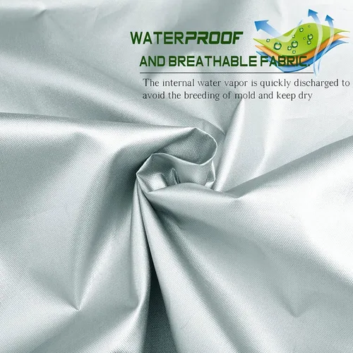 Vista 5 de Car Cover Compatible with Vauxhall Zafira Life S, Outdoor Full Car Cover Breathable and Dustproof Windproof, Car Cover for Automobiles Protection