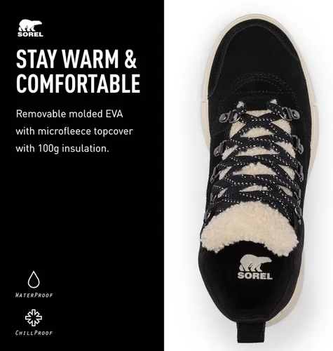 Vista 4 de Sorel Botas impermeables Explorer Next Hiker para mujer