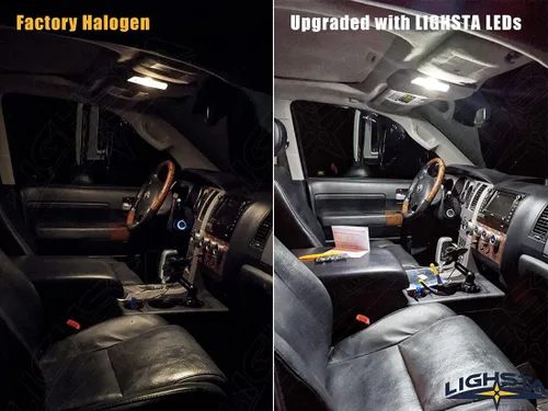 Vista 2 de Kit de 10 Piezas de Luces LED Blancas Super Brillantes para Interior para Kia Optima K5 2011 2012 2013 2014 2015 + Luces de Matrícula y Herramienta