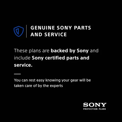 Vista 6 de Sony Protect Plus 2 Year Plan for Cameras and Lenses ($2000-$2999.99) [Activation required]