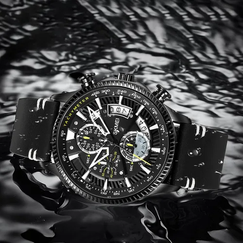 Vista 2 de Watch for Men- Classic Stylish Sports Fashion Casual Wrist Watch, Men Dress Watch Elegant Gift, 30M Waterproof, Auto Date Luminous Watch
