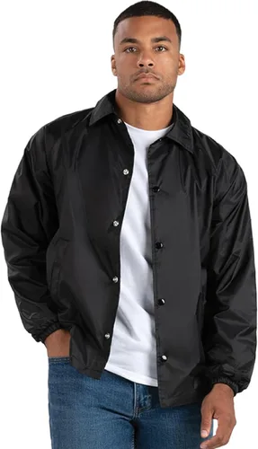 Vista 6 de Augusta Sportswear Chaqueta de entrenador de nailon para hombre/forrada
