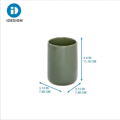 Vista 4 de iDesign - Vaso de cerámica con diseño de musgo Colección Earth