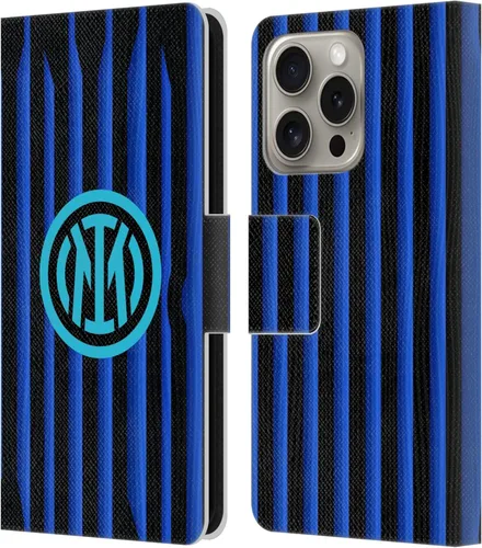 Vista 38 de Head Case Designs Officially Licensed Inter Milan Away 2025/26 Crest Kit Leather Wallet Case Compatible with Apple iPhone 11