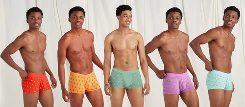 Vista 9 de MeUndies Ropa interior de algodón elástico para hombre con bragueta - Tela exclusiva de Tienda