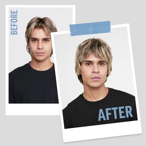Vista 4 de American Crew Espuma de aseo de fibra capilar para hombres, como gel para el cabello, 6.7 onzas líquidas