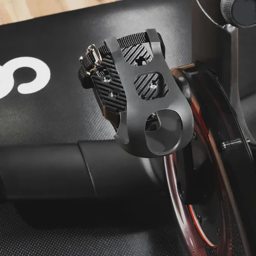Vista 5 de CyclingDeal Jaulas para dedos – Compatible con pedales Peloton Bike & Bike+ – Convierte pedales Peloton en pedales de doble función – Paseo