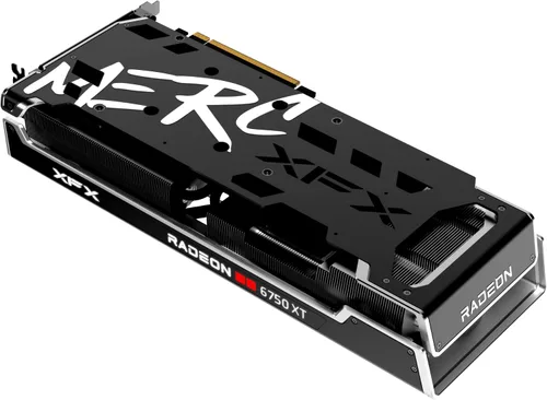 Vista 5 de XFX Speedster MERC319 Radeon RX 6750XT - Tarjeta gráfica para juegos negra con 12 GB GDDR6 HDMI 3xDP, AMD RDNA 2 RX-675XYTBDP