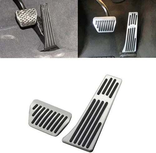 Vista 9 de Jaronx Compatible con cubiertas de pedal BMW, sin rotura de taladro, cubierta antideslizante de gas