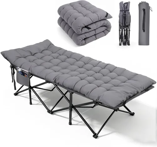 Vista 24 de Sekey Colchón de aire completo con bomba incorporada, cama de aire elevada Negro