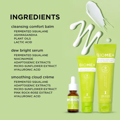 Vista 6 de IMAGE Skincare, BIOME+ Dew Bright Serum, Microbiome Friendly Facial Serum, Boosts Luminosity and Enhances Elasticity