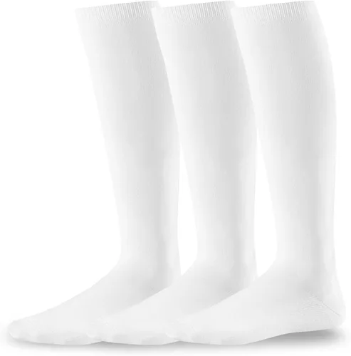Vista 3 de TeeHee - Calcetines deportivos novedosos para niños pequeños y pequeños, paquete de 6 pares