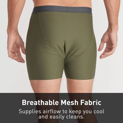 Vista 4 de ExOfficio Calzoncillos tipo bóxer Give-n-go 2.0 para hombre, ropa interior fresca y cómoda, paquete de 2