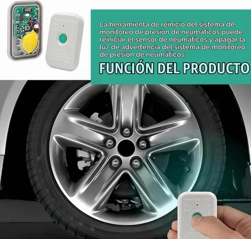 Vista 6 de TPMS 19 Restablecimiento de presión de neumáticos, herramienta de programación de sensor de reinicio TPMS, accesorio OEM de repuesto #8C2T-1A203-AB