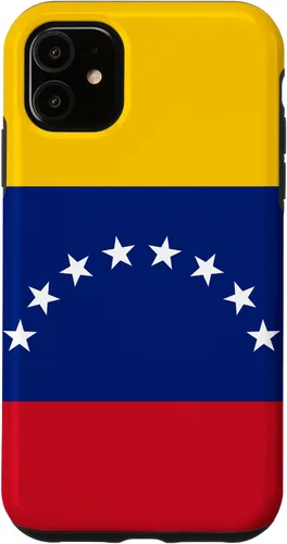 Vista 7 de Funda con la bandera de Venezuela para iPhone 14