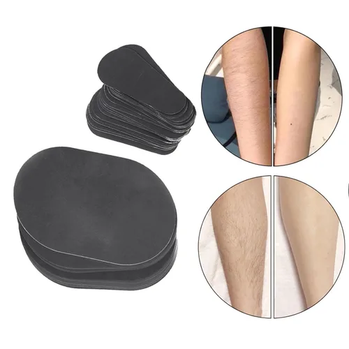 Vista 7 de Fityle - 80 almohadillas de repuesto para removedor de pelo, para piernas, bikini, facial, eliminador de pelo.