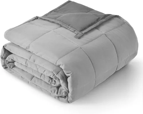 Vista 15 de Topblan - Manta pesada para adultos de 12 libras, suaves y cómodas mantas de forro polar con sherpa lanudo, manta pesada de jacquard elegante