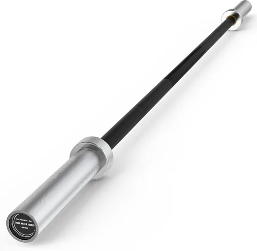 Vista 20 de Olympic Barbell, 4ft, 5ft, 6ft & 7ft Weight Bar, Multiple Options 2-Inch Needle Bearings, Hard Chrome Coating, Knurled Grip, Powerlifting, Bench