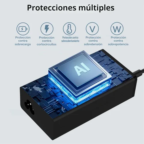 Vista 5 de A11-065N1A 65W 0.2 * 0.1 in Cargador de CA compatible con Acer Aspire