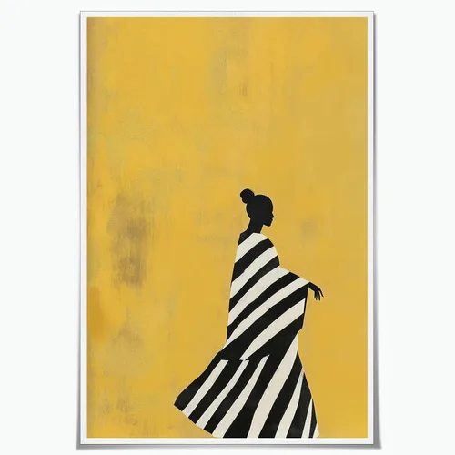 Vista 20 de Póster de personas negras, arte de mujeres afroamericanas, arte minimalista para mujer, impresión de mujer afro, obra de arte moderna, 16 x 24