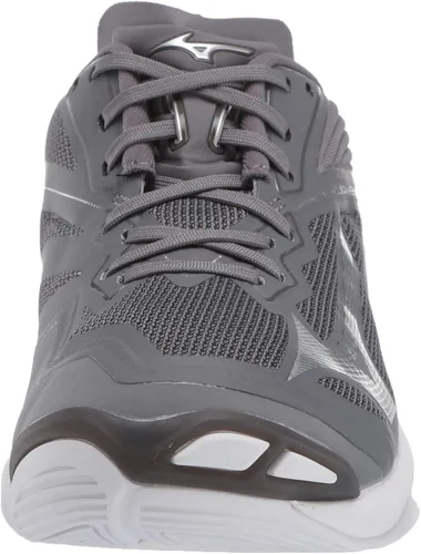 Vista 2 de Mizuno Wave Lightning Z6 - Zapatos de voleibol para mujer, Gris