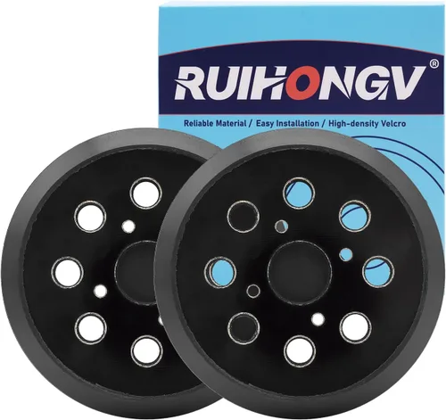 Vista 8 de Almohadilla de repuesto para lijadora de 5 pulgadas compatible con Ridgid R2600 R2601