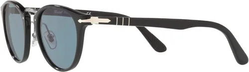 Vista 3 de Persol PO3108S - Gafas de sol redondas Rayas AzulNaranja