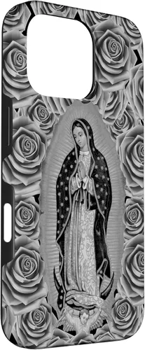 Vista 49 de Funda para iPhone 11 Nuestra Señora Virgen De Guadalupe Virgen María Floral