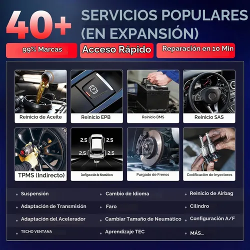 Vista 2 de Autel Herramienta de escaneo de diagnóstico del escáner, escáner de coche