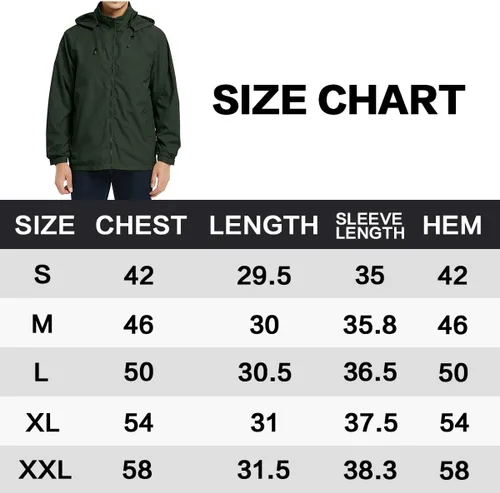 Vista 6 de Chaqueta impermeable plegable para hombre con capucha y rompevientos