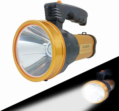 Vista 8 de linterna LED ultrabrillante recargable de emergencia para interior y exterior