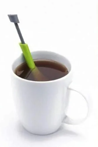 Vista 6 de Colador de té reutilizable bolsa infusor filtro difusor hoja de té suelta silicona café multifunción herramienta de cocina sabor té