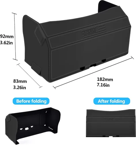 Vista 7 de STARTRC Parasol Capucha Solar para DJI Neo/Mini 4k/Air 3S/Mini 2 SE/Mini 3/Mini 3 Pro/Mini 2/Air 3/Mavic 3 Classic Controlador Accesorios