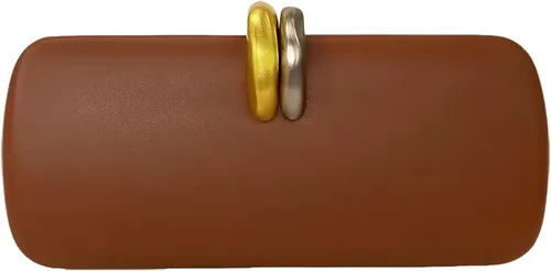 Vista 40 de Bolso de mano de piel sintética desmontable con cadena cruzada, bolso de noche, bolso de mano para mujer, formal, boda, fiesta, baile de graduación