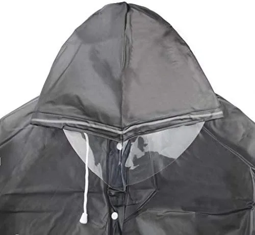 Vista 6 de Poncho ligero con capucha para mujer