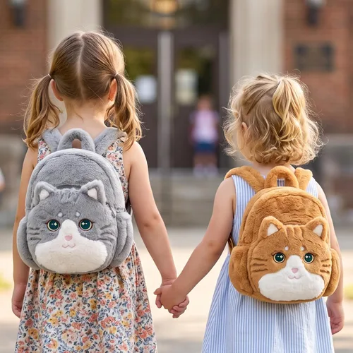 Vista 5 de Lazada Mochila para niños pequeños, Mochila Animal - Marrón, Viajar