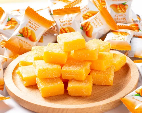 Vista 3 de GT Gummy Mango Candy, bolsa de 4 onzas (paquete de 1)