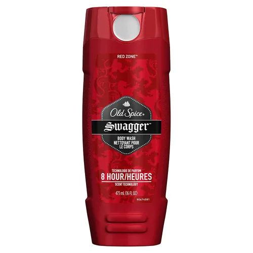 Vista 11 de Old Spice Gel de baño Red Zone - Swagger - 16 oz (PG-1139)