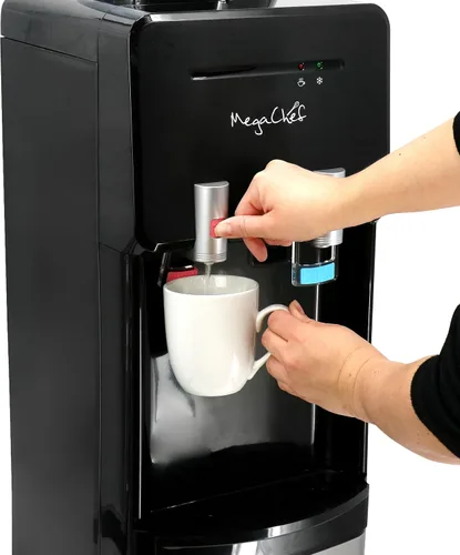 Vista 6 de MegaChef Dispensador de agua caliente/fría (acero inoxidable, 5 galones)