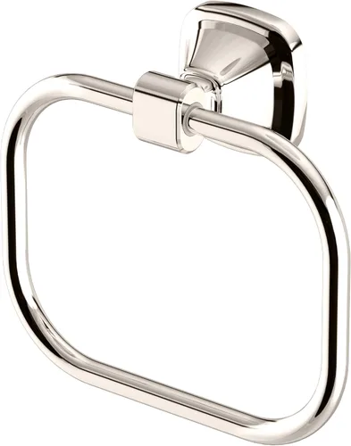 Vista 15 de Gatco 5712 Clarion - Toallero de mano montado en la pared para tocador de baño, accesorio de accesorios de baño acrílico y cromado
