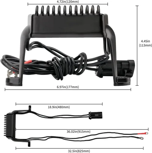 Vista 6 de 74505-02 Regulador de Voltaje Rectificador para Harley Touring 2002-2003