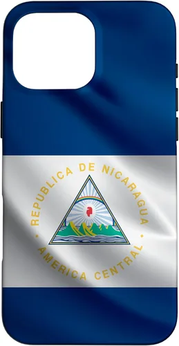 Vista 19 de Funda con la bandera de Nicaragua para iPhone 17