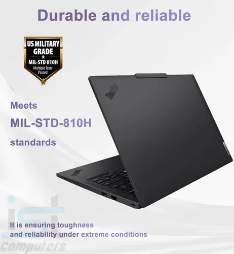 Vista 7 de Lenovo ThinkPad T14 Gen 6 Laptop de PC de IA para negocios (14" FHD+ pantalla táctil, Intel 12-Core Ultra 5 225U (> Ultra 7 155U), 16GB DDR5, 512GB