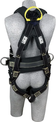 Vista 2 de 3M DBI-SALA Arnés de construcción ExoFit XP Arc Flash, Dorsal Web Loop 1110880, mediano, 1 EA