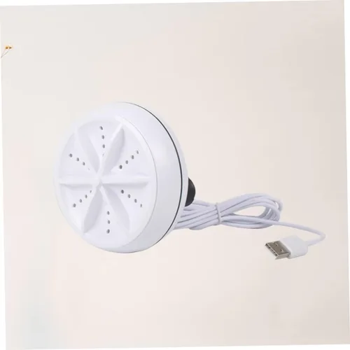 Vista 8 de LIFKOME Mini lavadora portátil limpiador para viaje máquina de sonido para adultos Lavadora portátil Mini lavadora secadora Cable USB