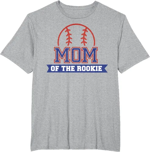 Vista 48 de Mom of Rookie - Camiseta de béisbol para primer cumpleaños, Blanco