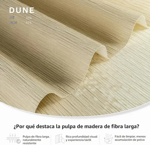 Vista 3 de GoDear Design Persianas verticales para puertas de armario 45.8"-86" x 96 Dune