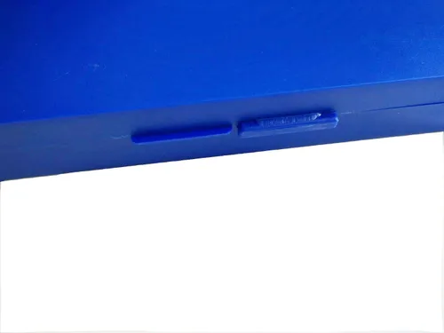 Vista 6 de Caja de microscopio deslizante de 50 lugares, azul, verde, naranja, blanco (paquete de 4)